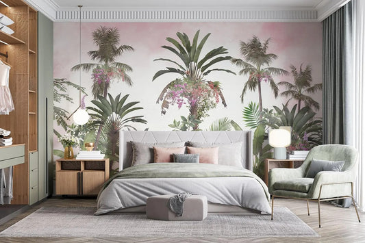 Mural Tropical Floral - MT594