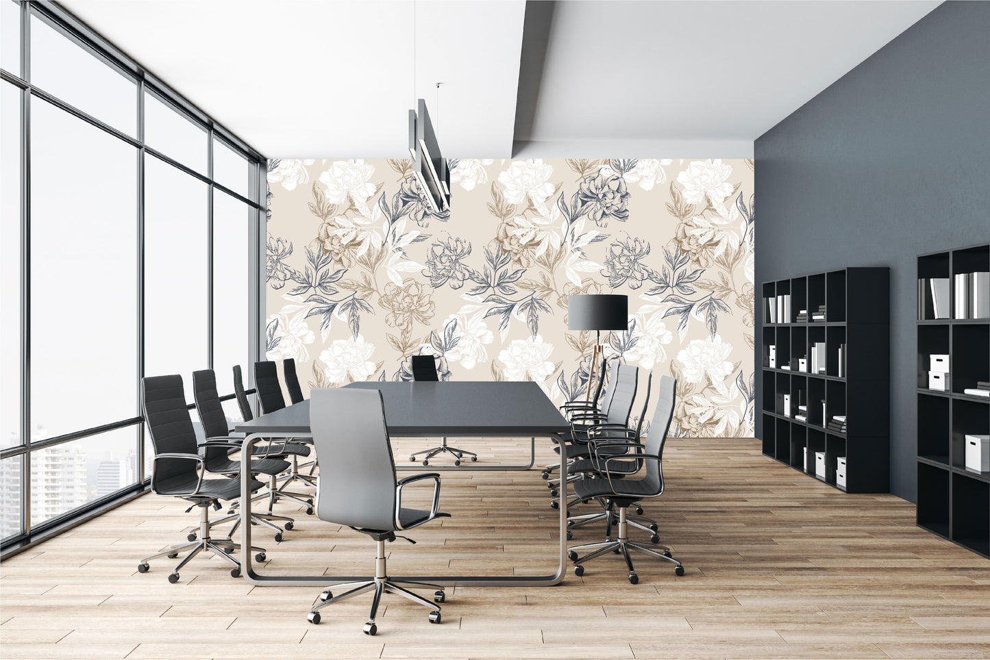 Mural Peonias - VCORP016