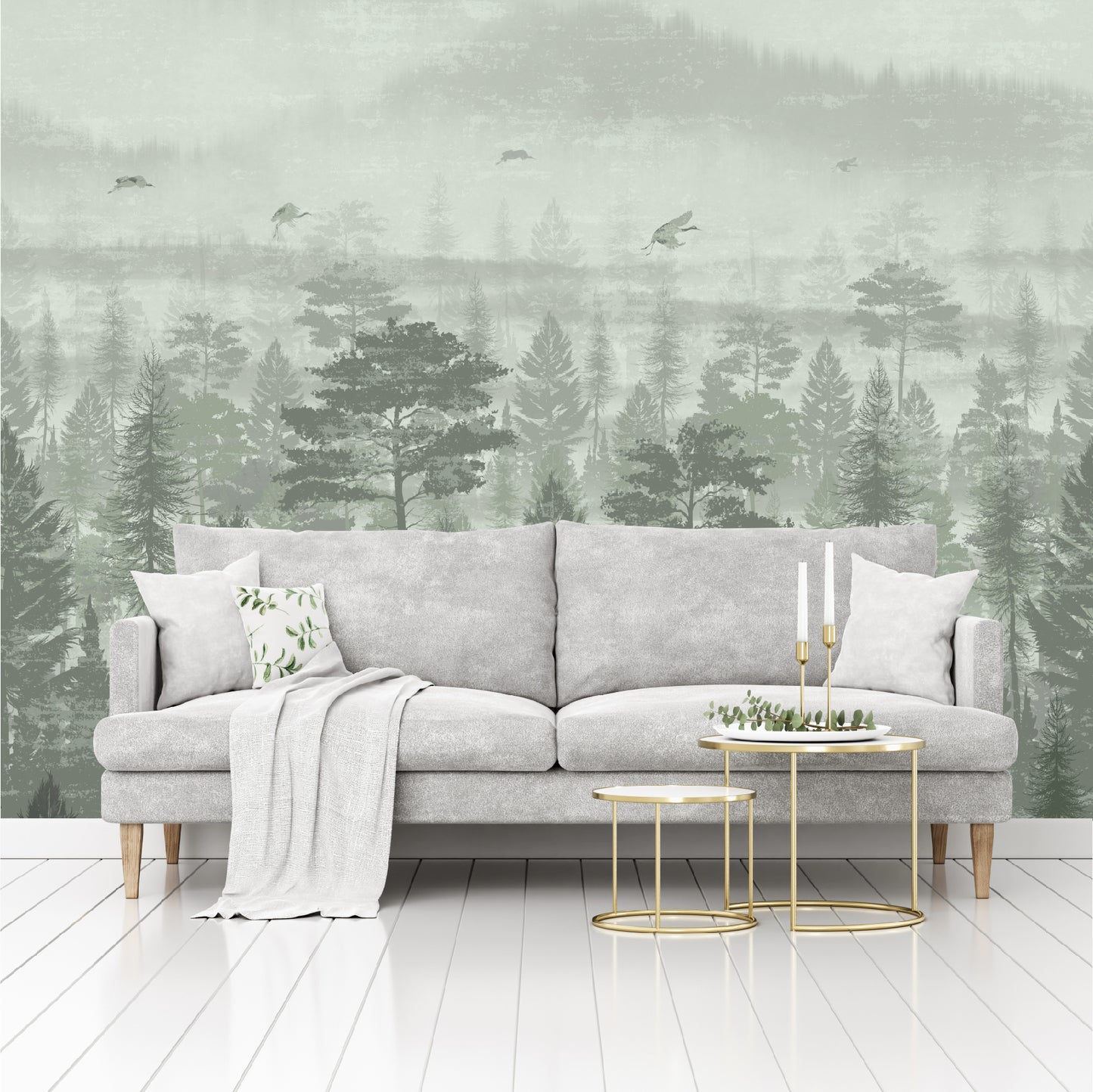Mural Bosque Grunge - MT274