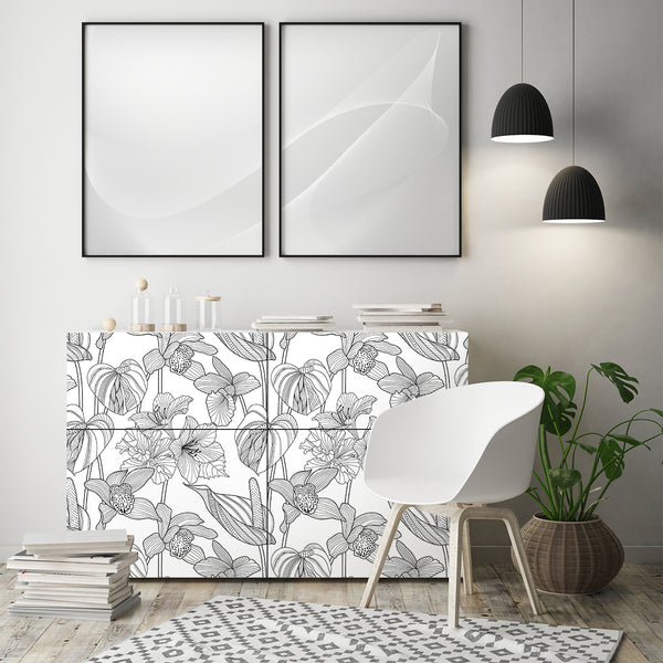 Vinilo Tropical para Muebles Modelo 1574