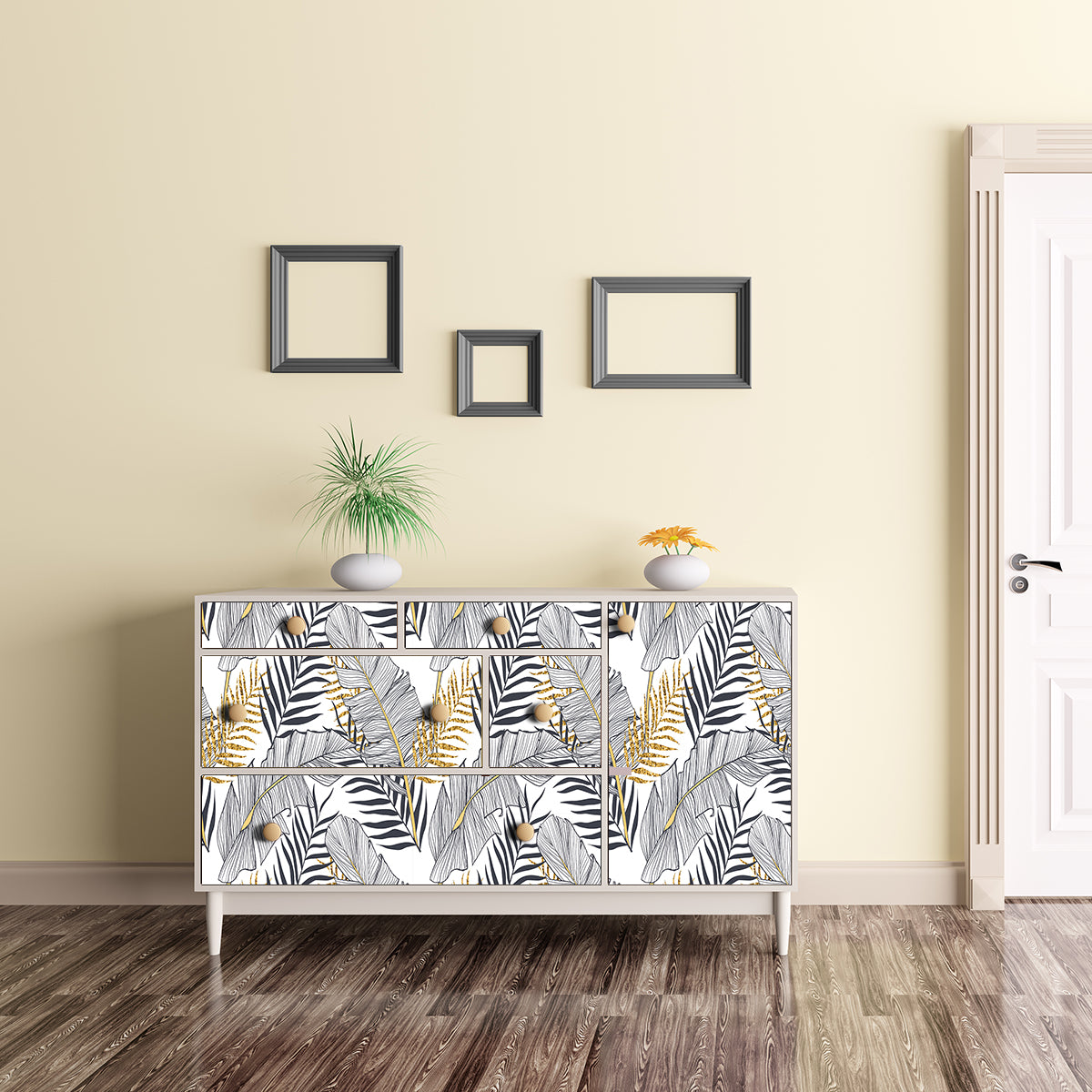 Vinilo Tropical para Muebles Modelo 623