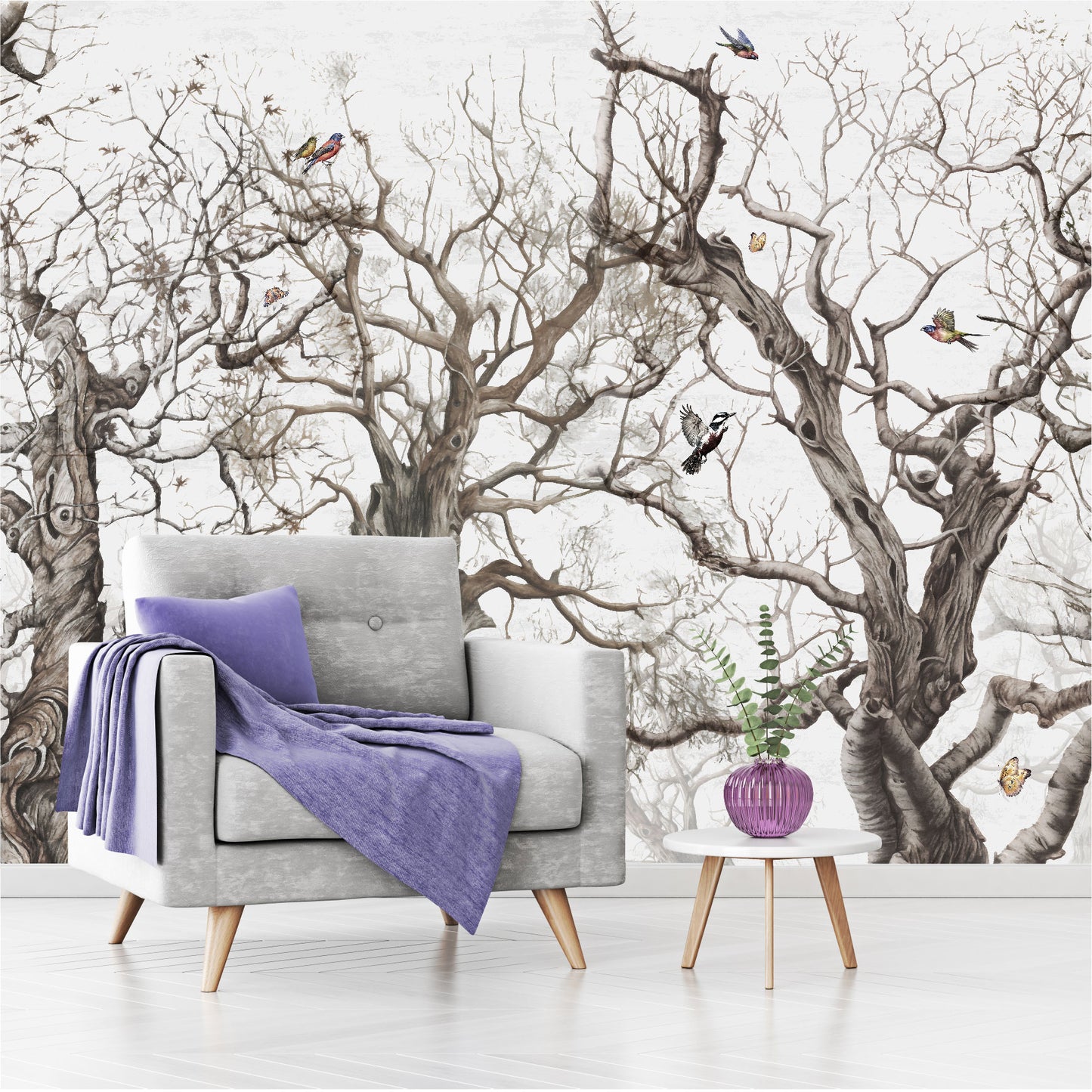 Mural Arboles Otoñales - MT394