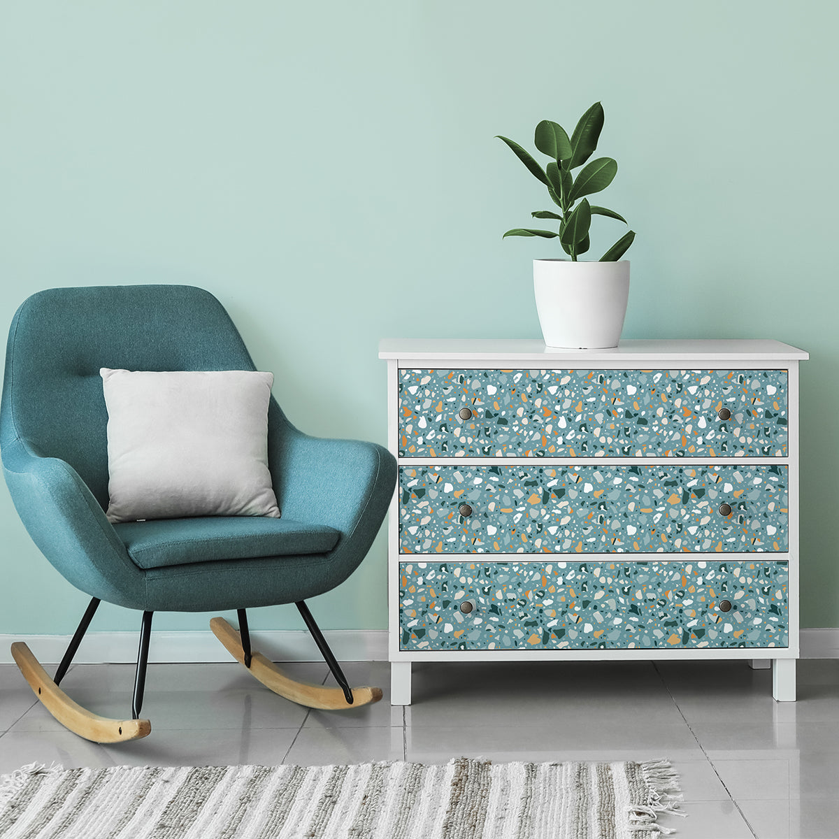 Vinilo para Muebles Terrazo Modelo - MT3443