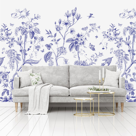 Mural Floral Vintage - MT249