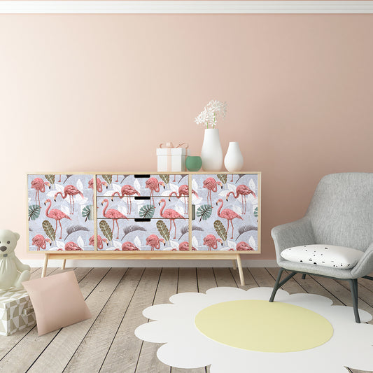 Vinilo Tropical para Muebles Modelo 732