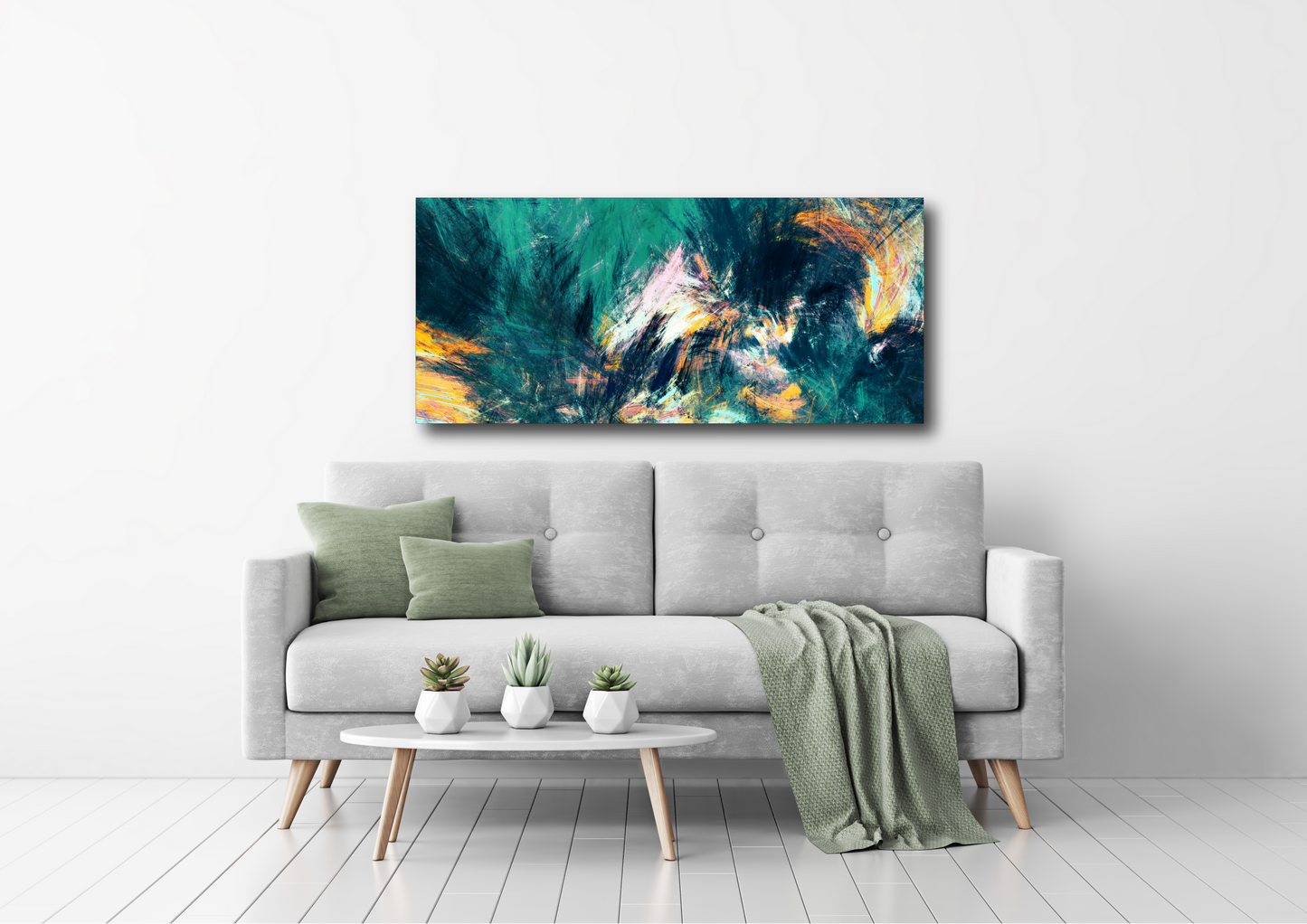 Cuadro Bastidor Impreso en Canvas - Modelo Ulf 90x40cm - CB053