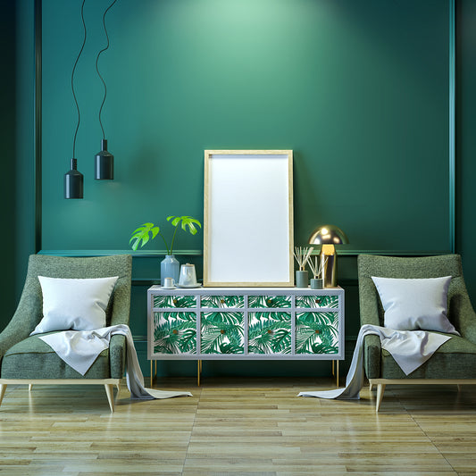 Vinilo Tropical para Muebles Modelo 611