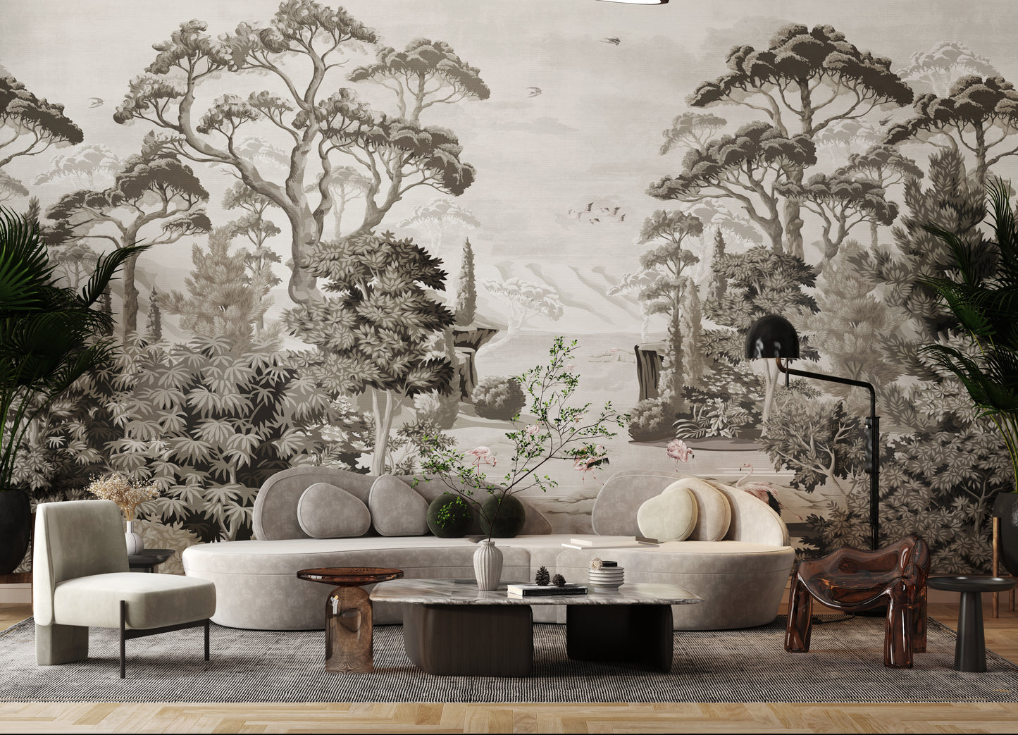 Mural Jardín Vintage - MT357