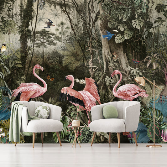 Mural Flamencos - MT253
