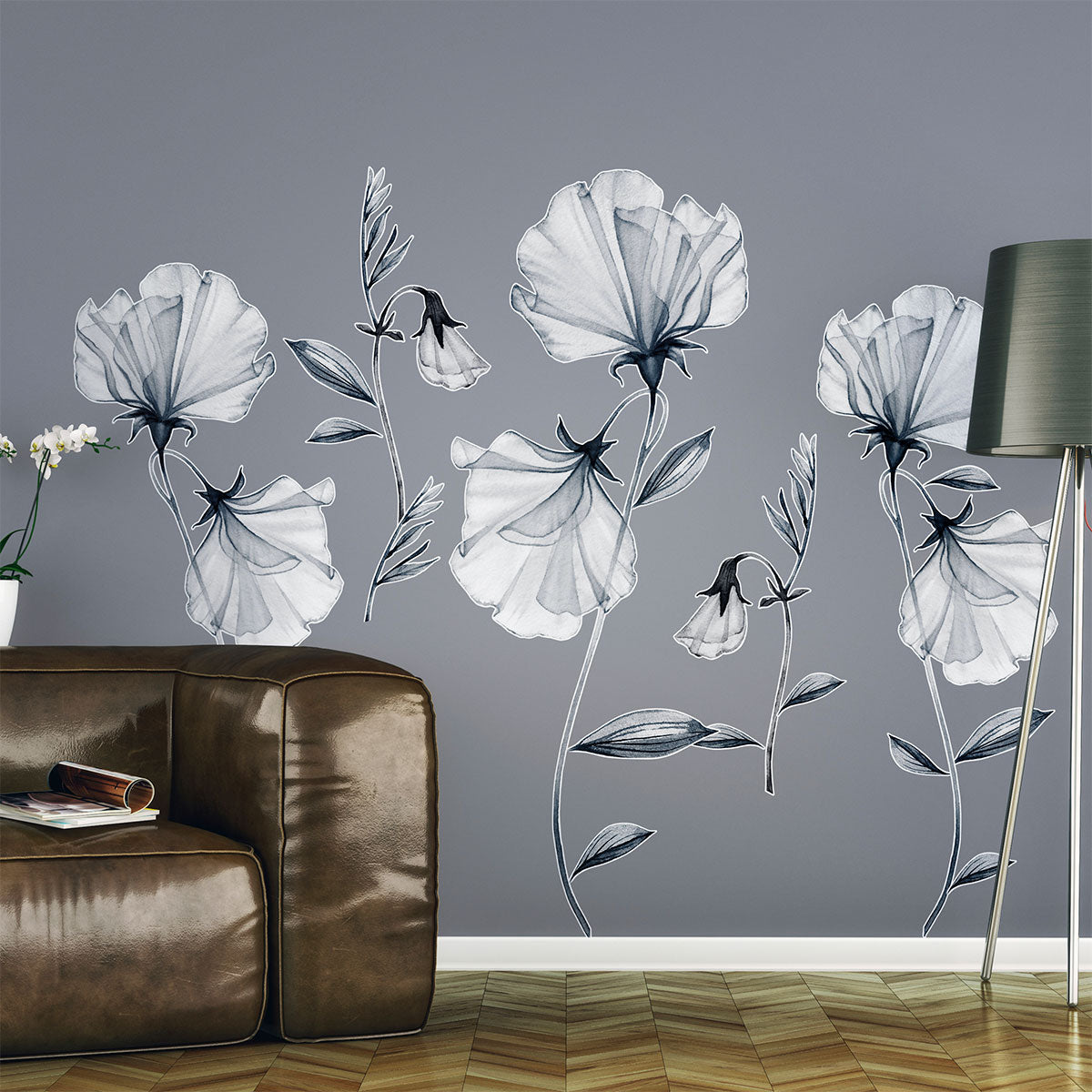 Vinilos Autoadhesivos Flores - VDC012