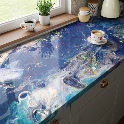 Vinilo Autoadhesivo Simil Marmol - 100x100cm - MM3556