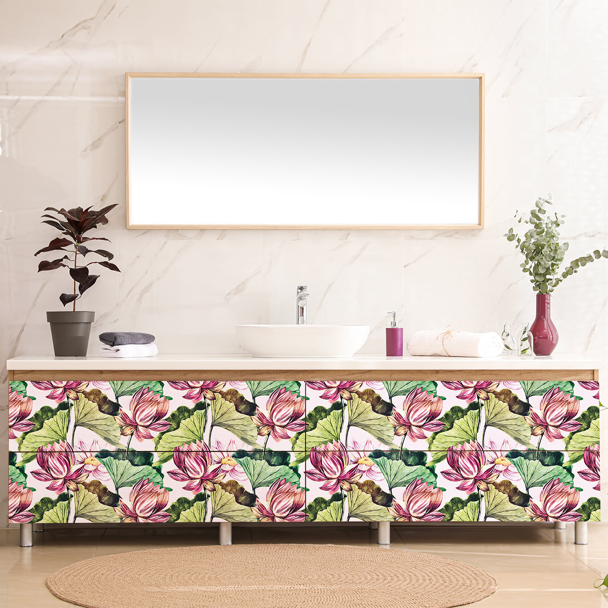 Vinilo Tropical para Muebles Modelo 1515