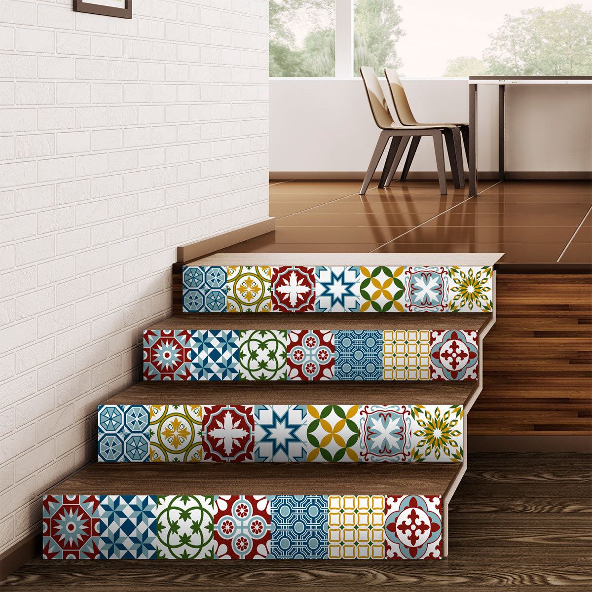 Vinilo Autoadhesivo Para Escaleras Pack por 2 unidades Modelo 186