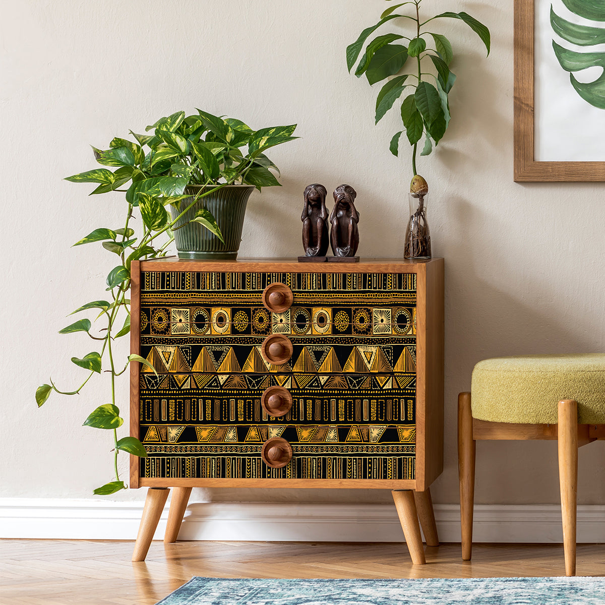 Vinilo para Muebles Étnico - MET2209