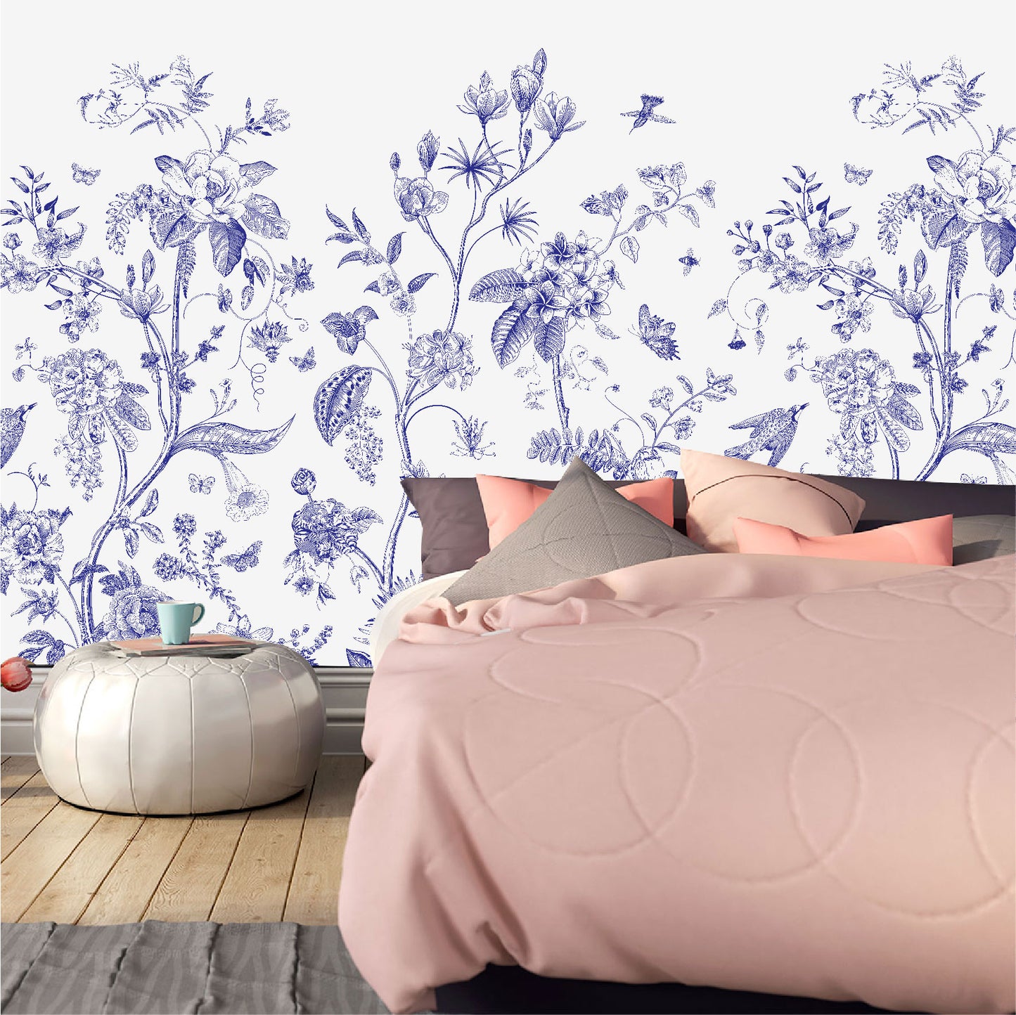 Mural Floral Vintage - MT249