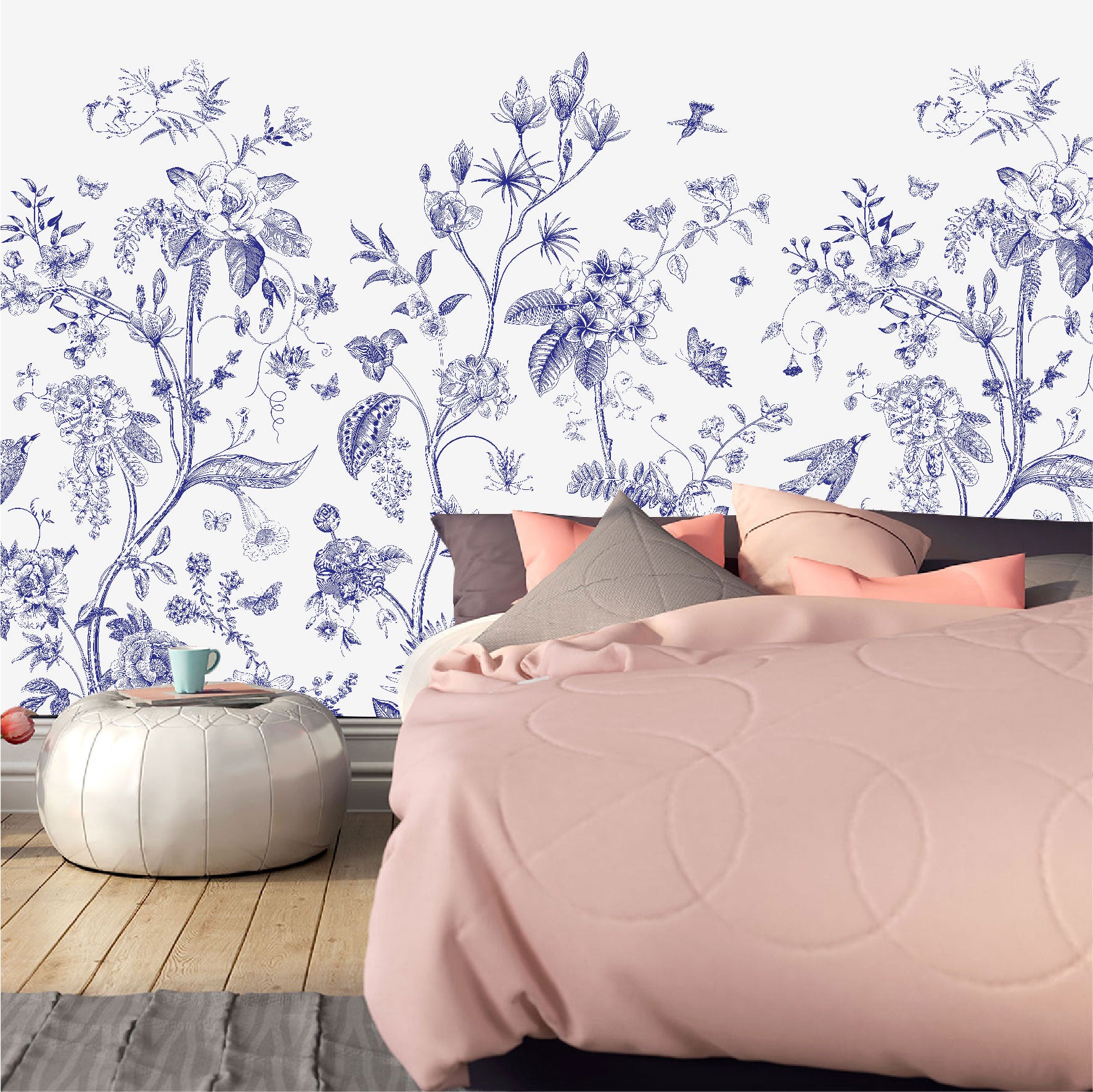 Mural Floral Vintage - MT249