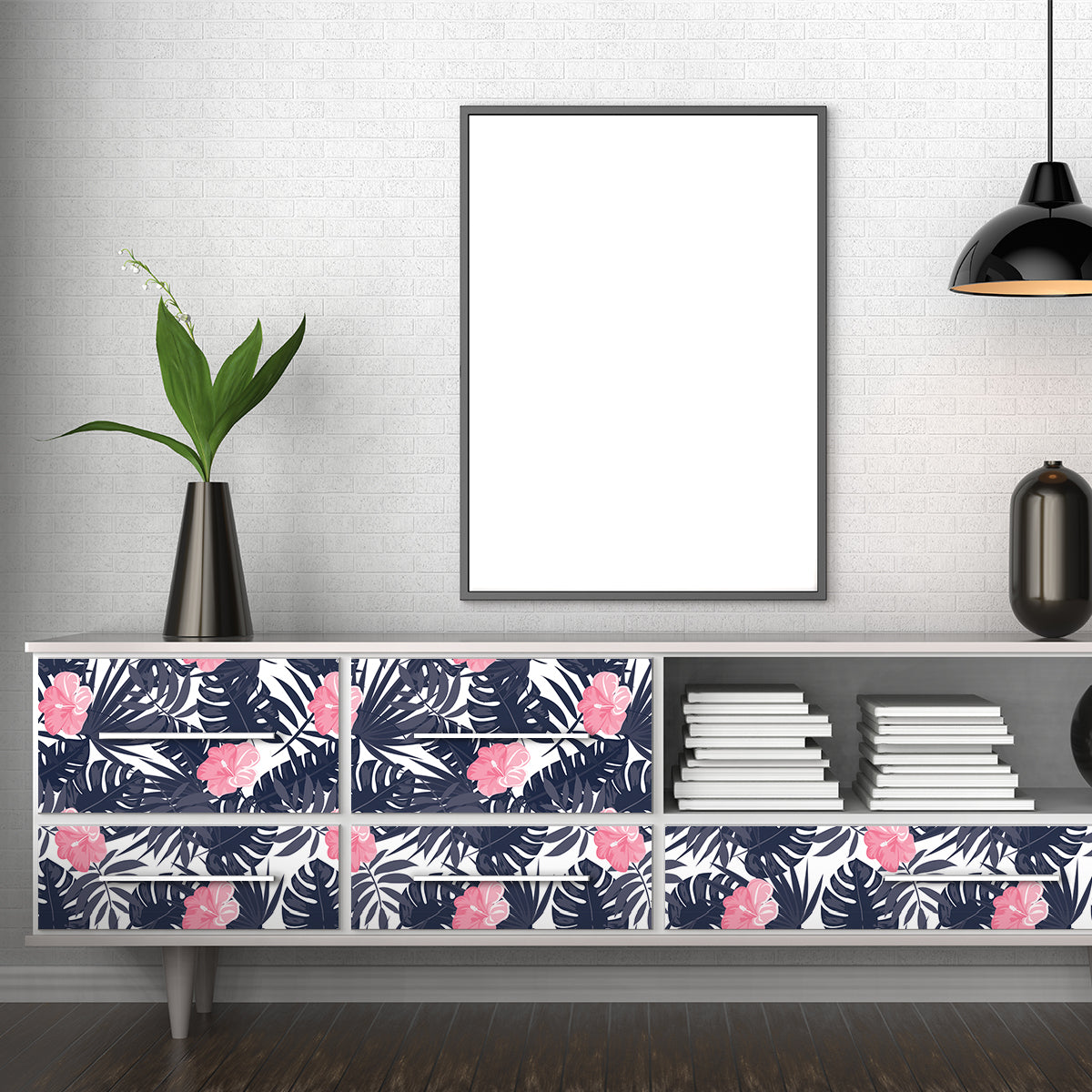 Vinilo Tropical para Muebles Modelo 905