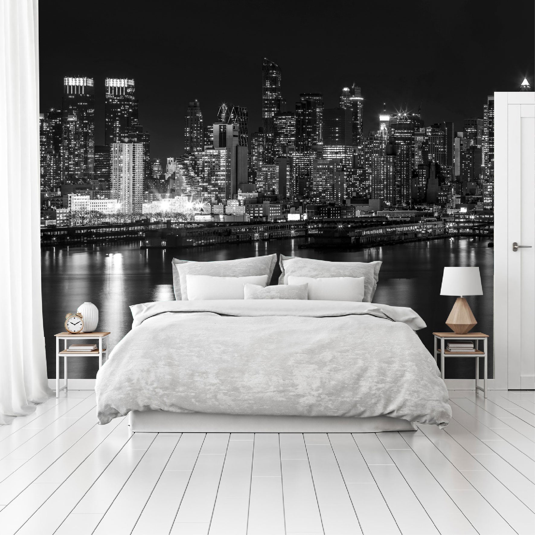 Fotomural New York Blanco y Negro - FM010