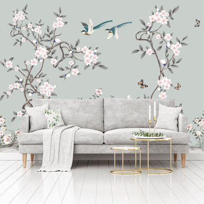 Mural Tropical Floral - MT558