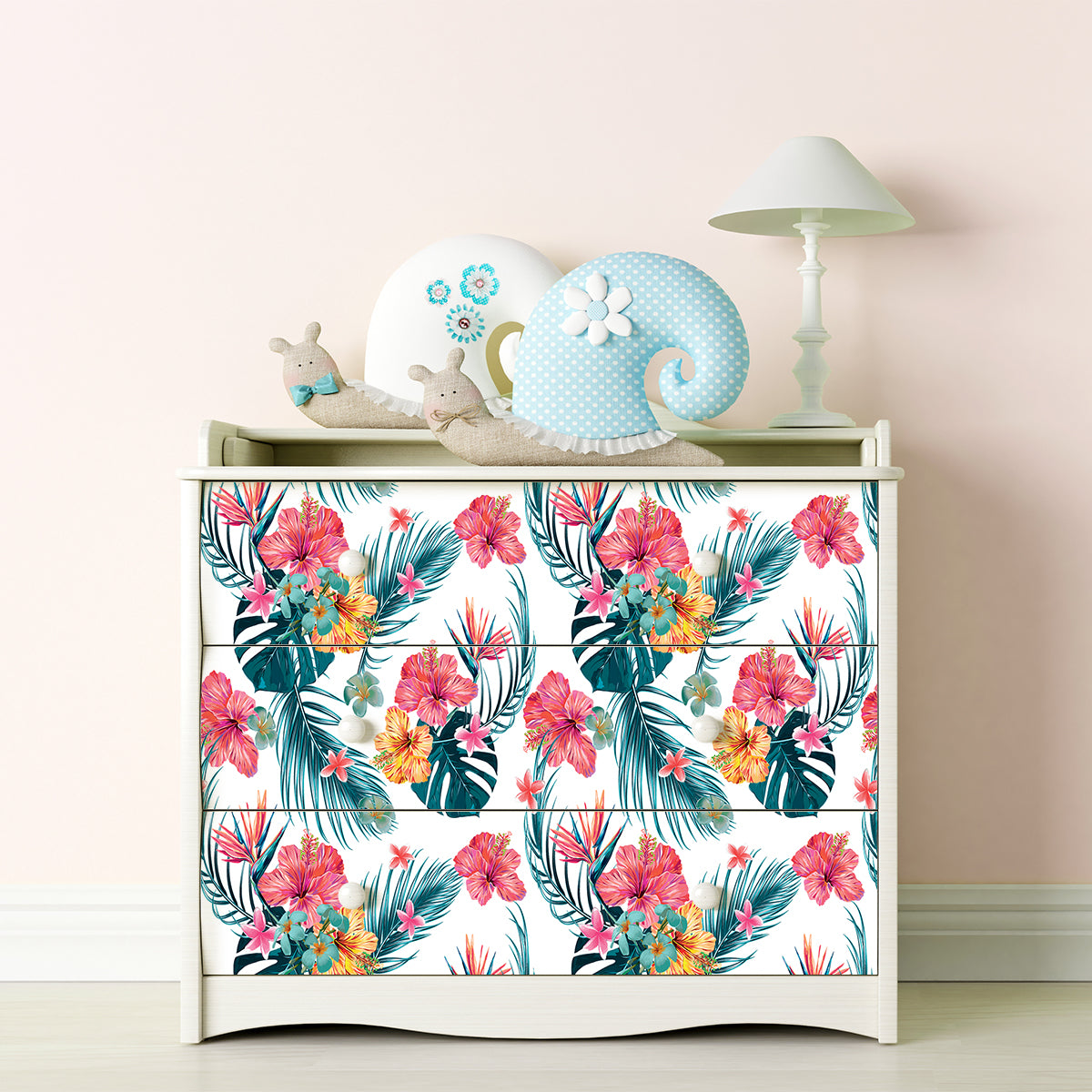 Vinilo Tropical para Muebles Modelo 868