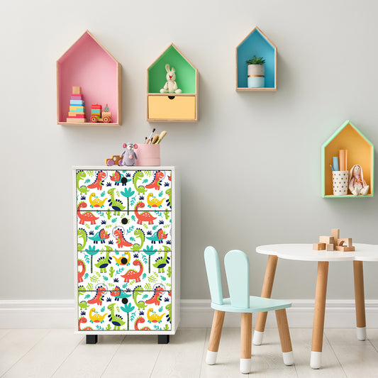 Vinilo para Muebles Dinosaurios Espaciales - MI079