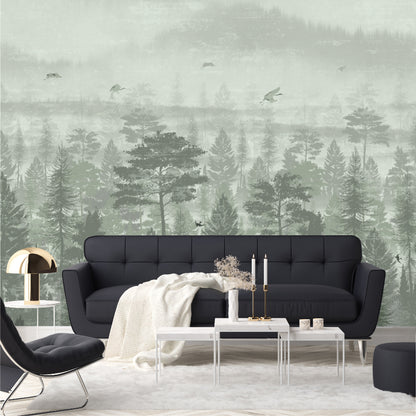 Mural Bosque Grunge - MT274