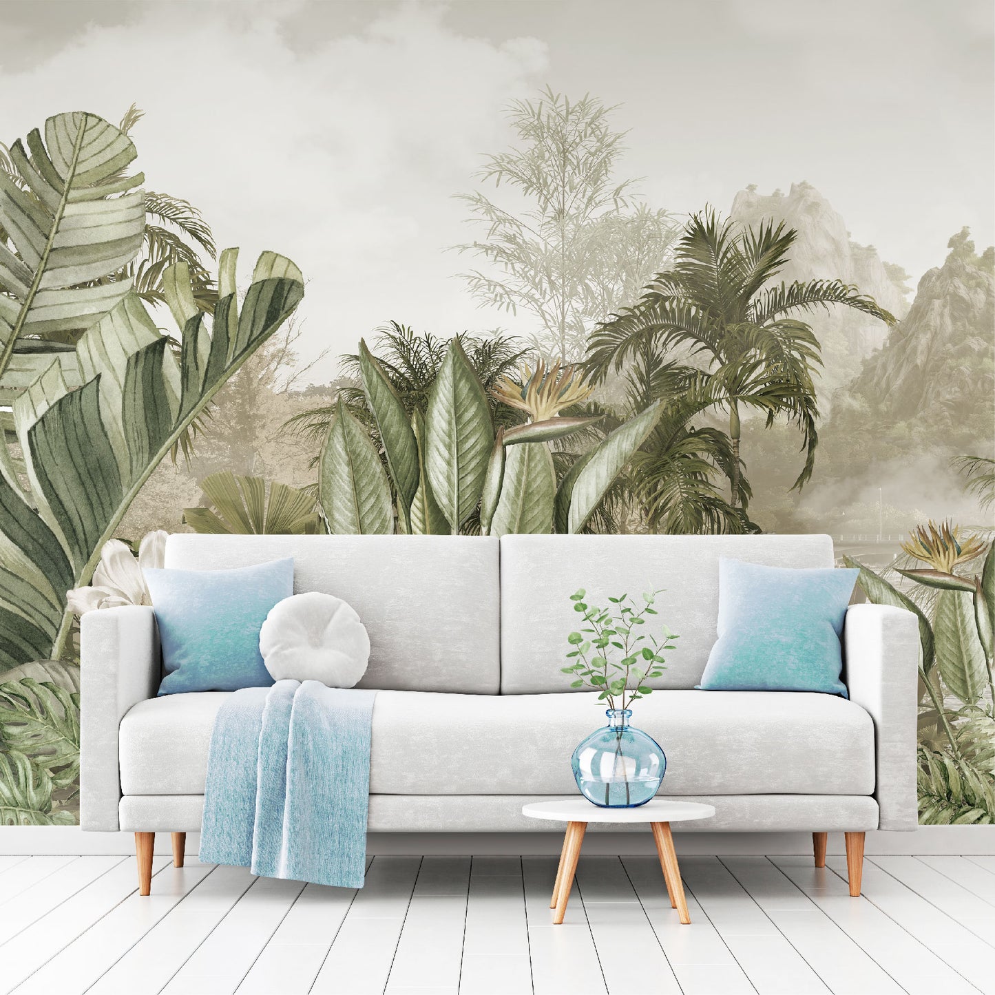 Mural Jungla Tropical Vintage - MT503