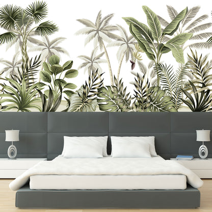 Vinilo Mate Jungla Tropical 021