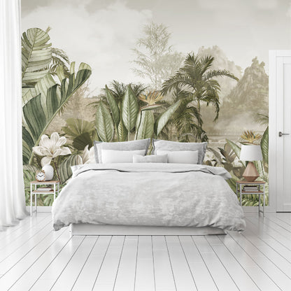 Mural Jungla Tropical Vintage - MT503