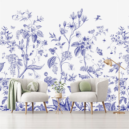 Mural Floral Vintage - MT249