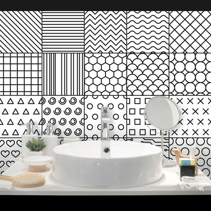 Vinilos para azulejos - 10 unidades - VA053