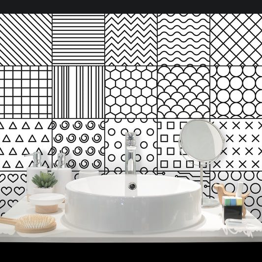 Vinilos para azulejos - 10 unidades - VA053