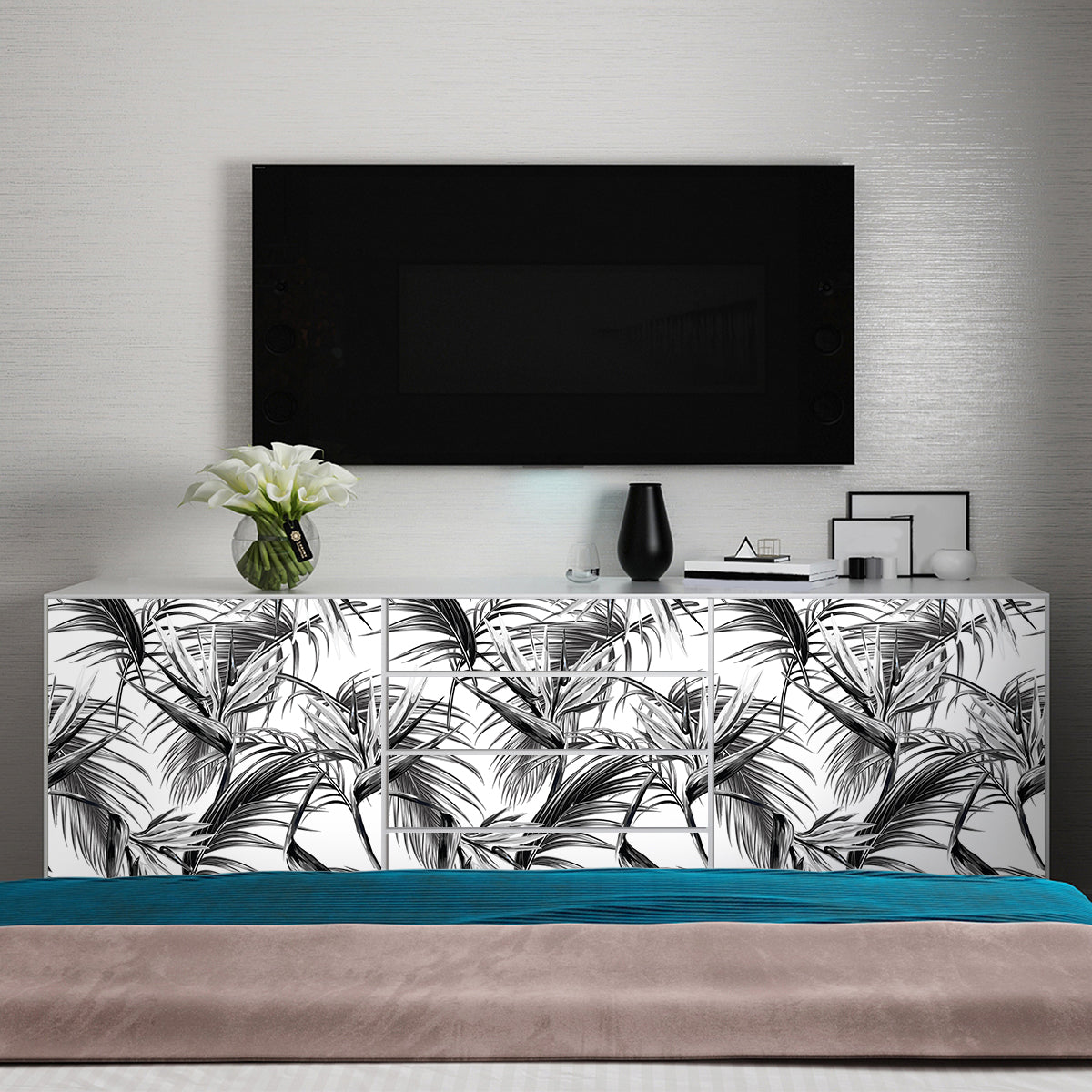 Vinilo Tropical para Muebles Modelo 1302