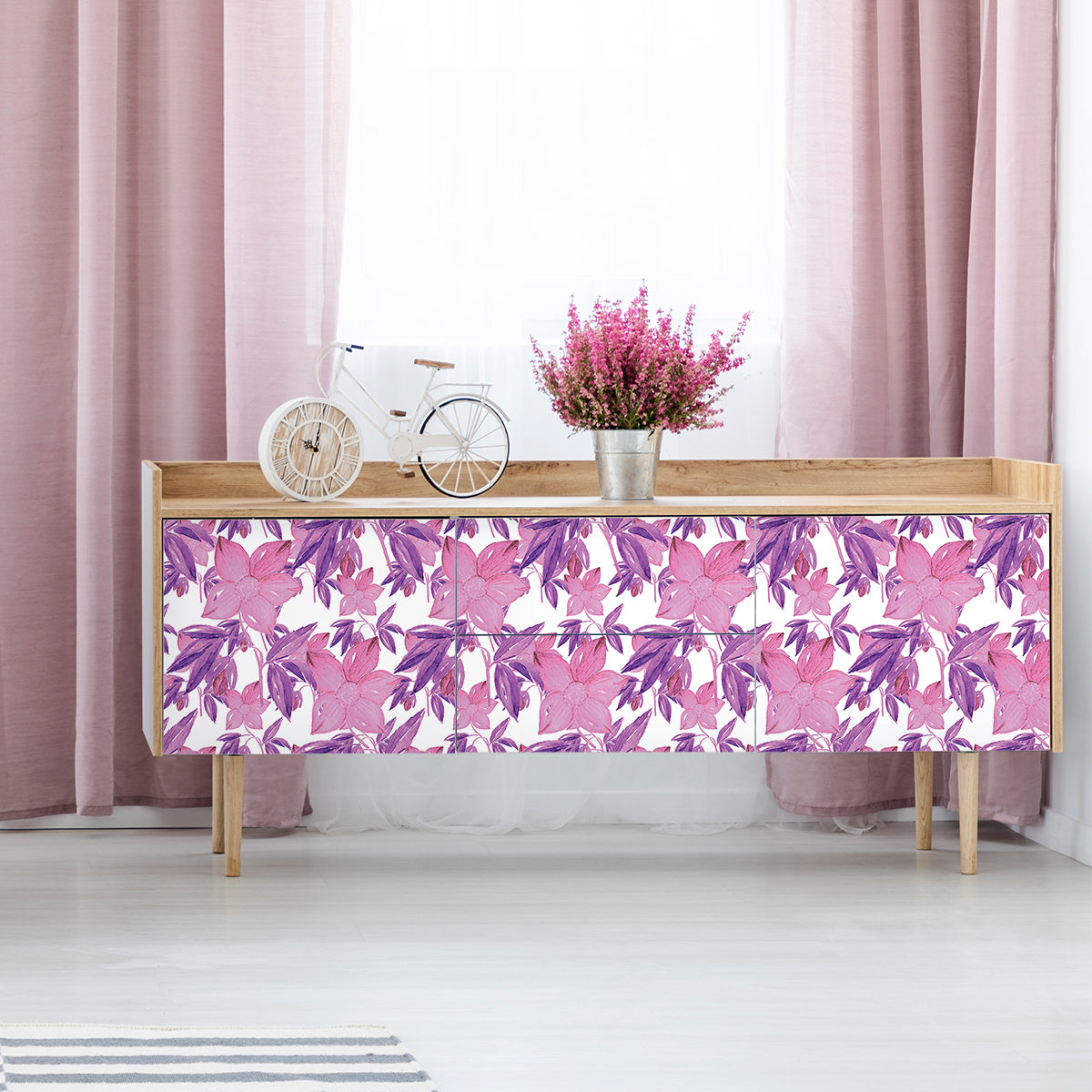 Vinilo Tropical para Muebles Modelo 1567