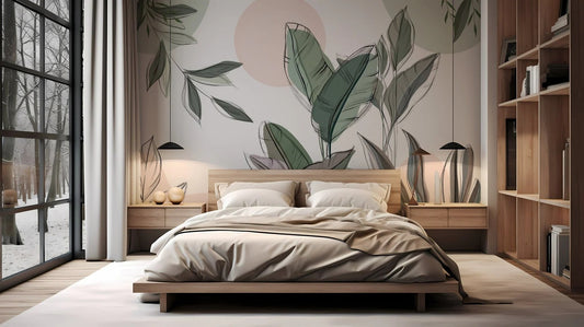 Mural Flores Vintage - MT612