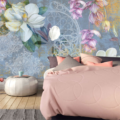 Mural Jazmines y Magnolias - MT343