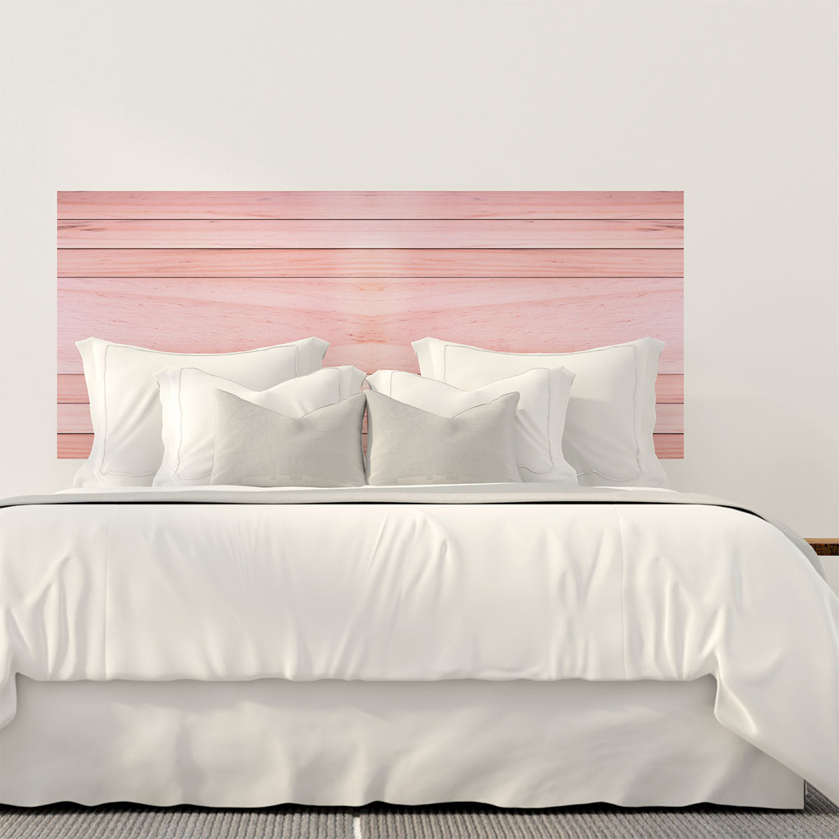 Cabecera Modelo Simil Madera Rosa - C004