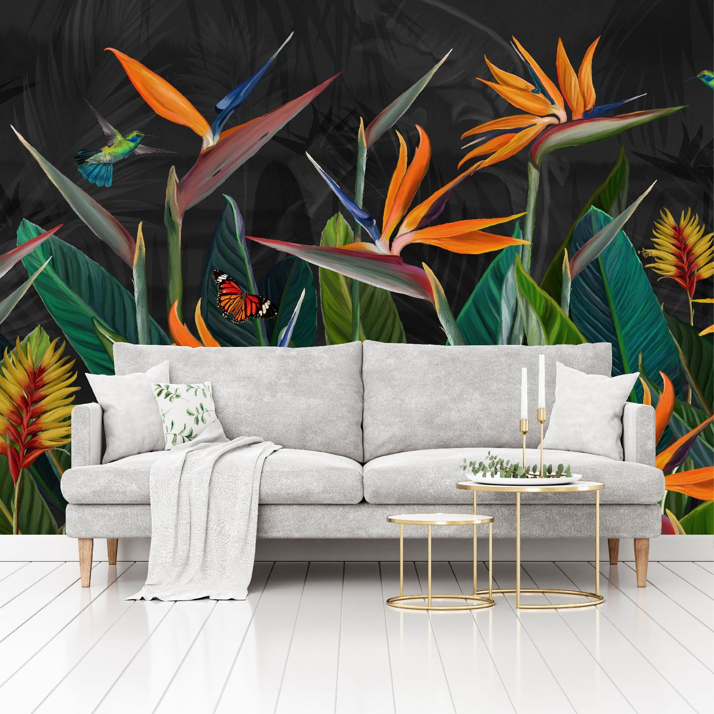 Mural Plantas tropicales - MT492