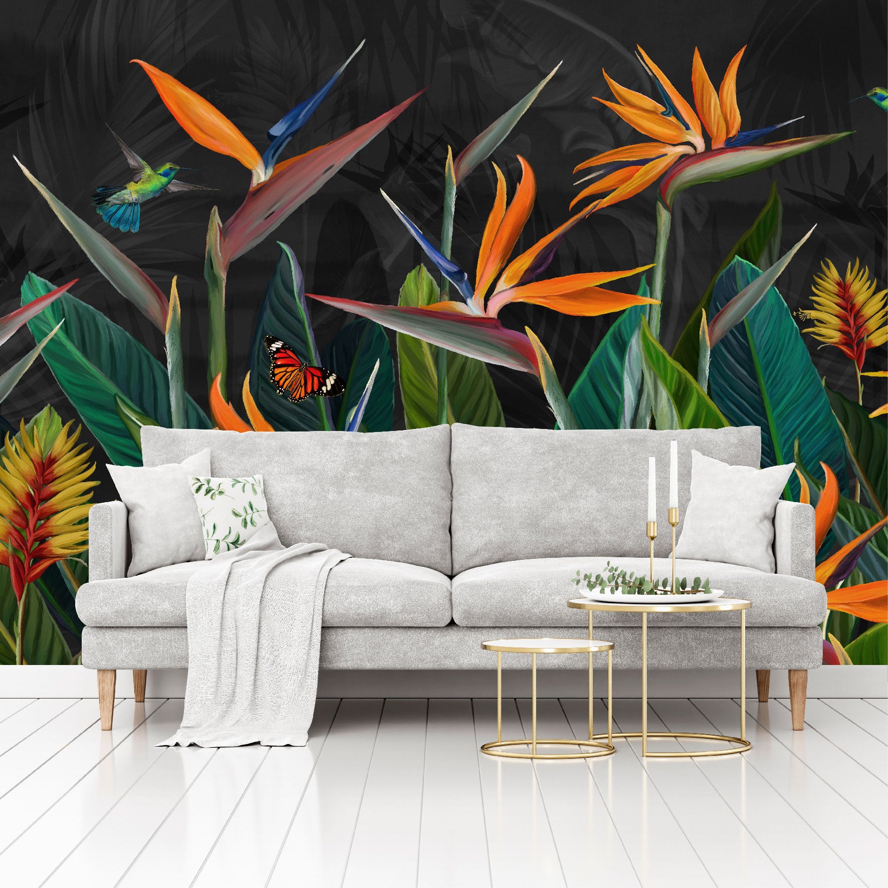Mural Plantas tropicales - MT492