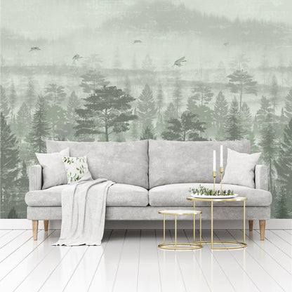Mural Bosque Grunge - MT274