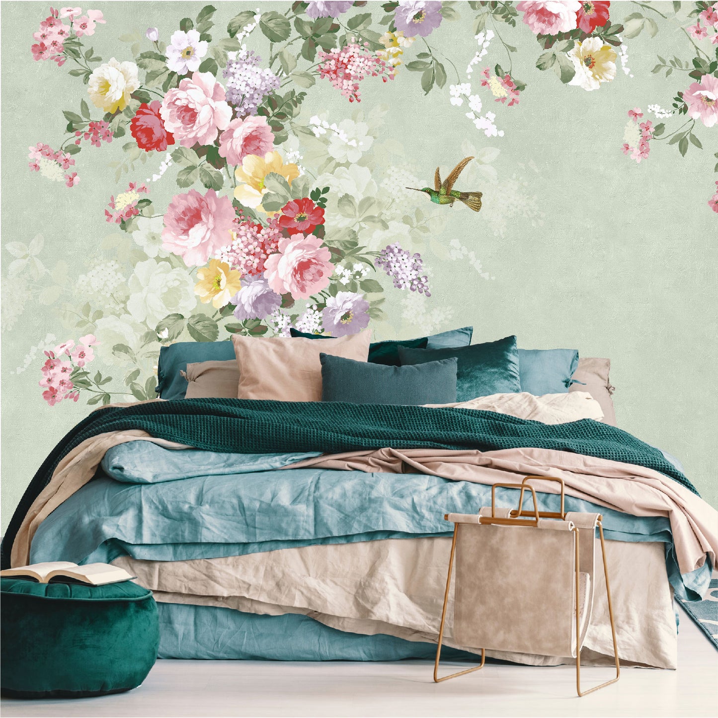 Mural Flores Vintage - MT398