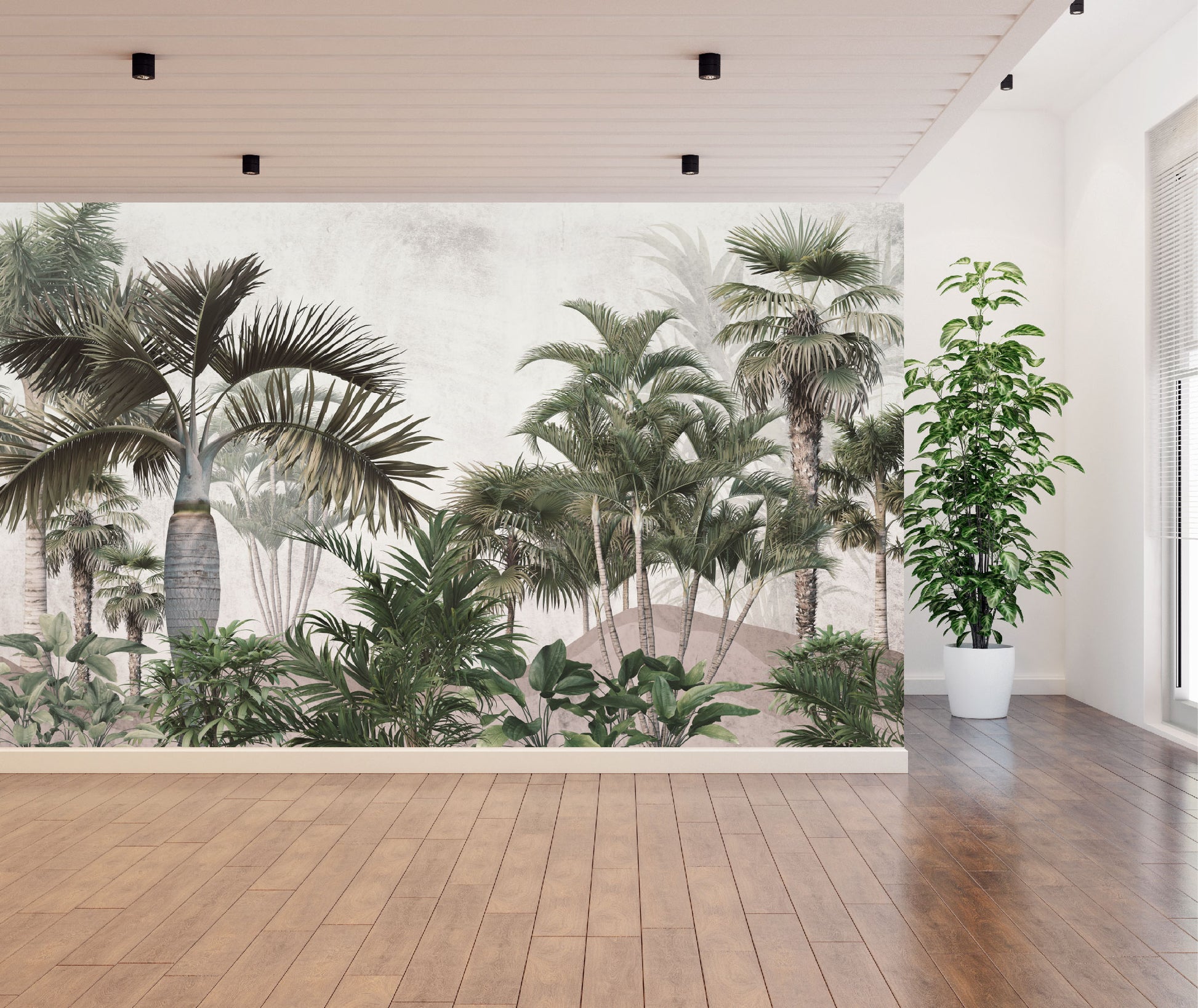 Mural Tropical Bosque Neblinoso - MT068