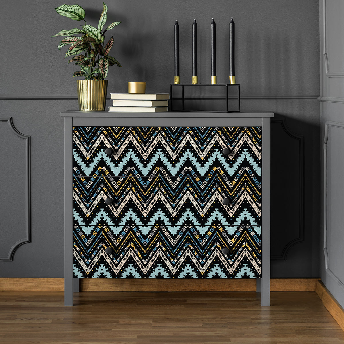 Vinilo para Muebles Étnico - MET2296