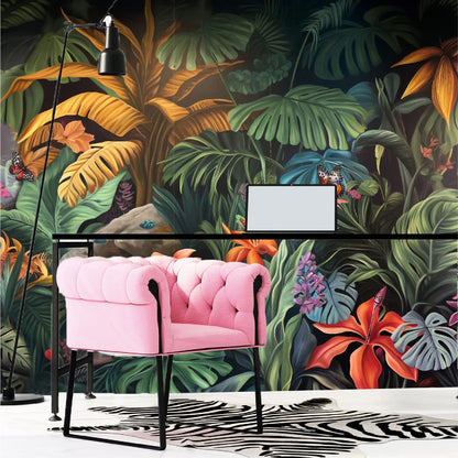 Mural Hojas Tropicales - MT407