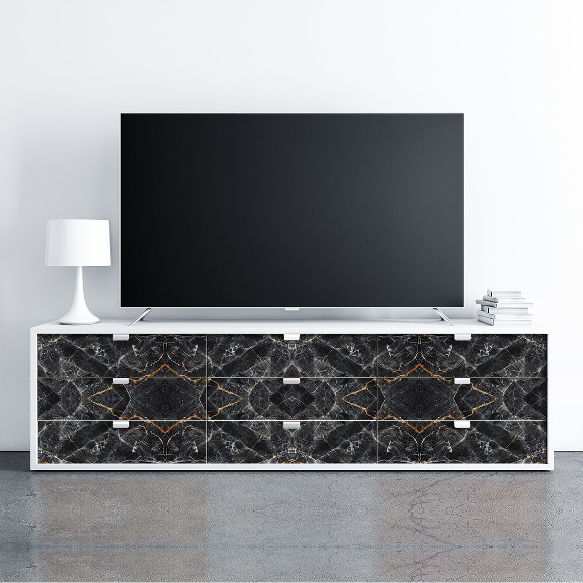 Vinilo Autoadhesivo Simil Marmol - 100x100cm - MM3178