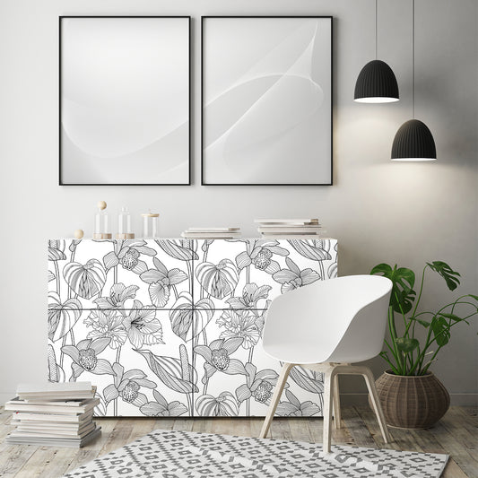 Vinilo Tropical para Muebles Modelo 1574
