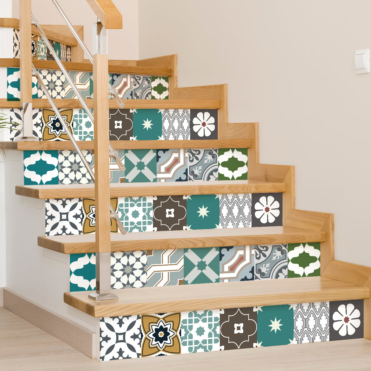 Vinilo Autoadhesivo Para Escaleras Pack por 2 unidades Modelo E312