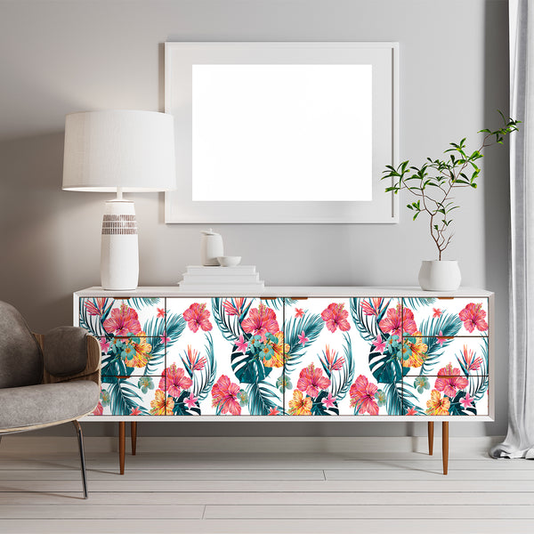 Vinilo Tropical para Muebles Modelo 868