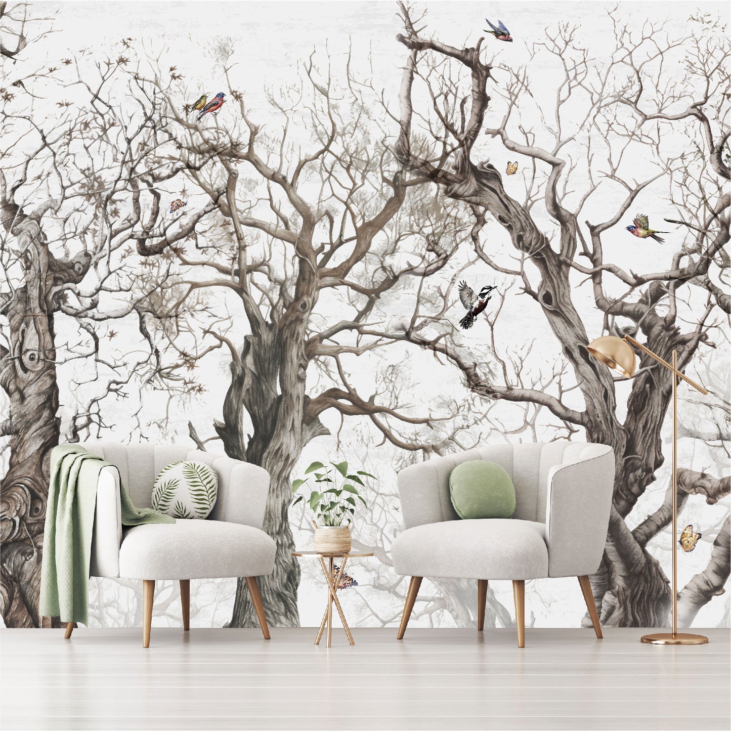 Mural Arboles Otoñales - MT394