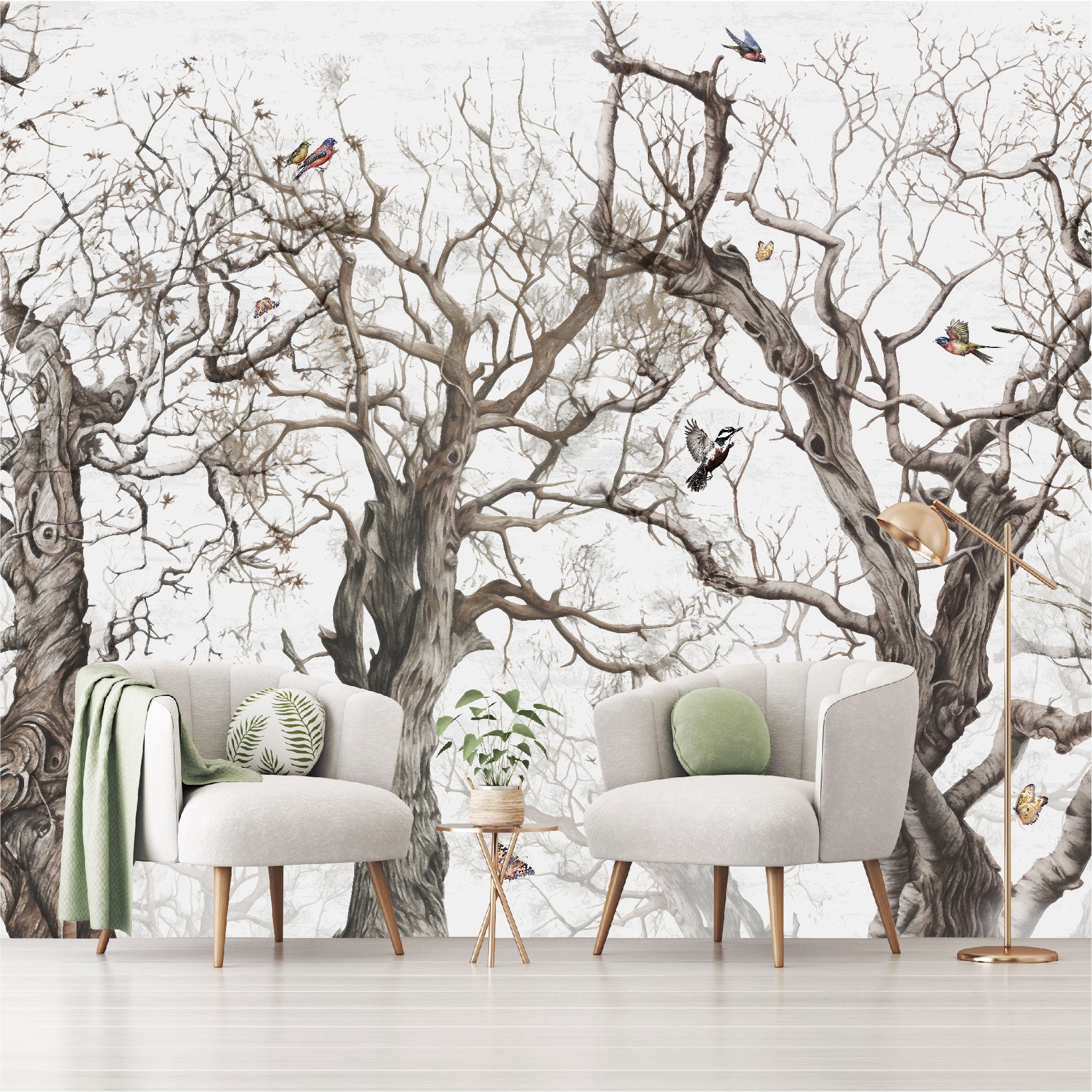 Mural Arboles Otoñales - MT394